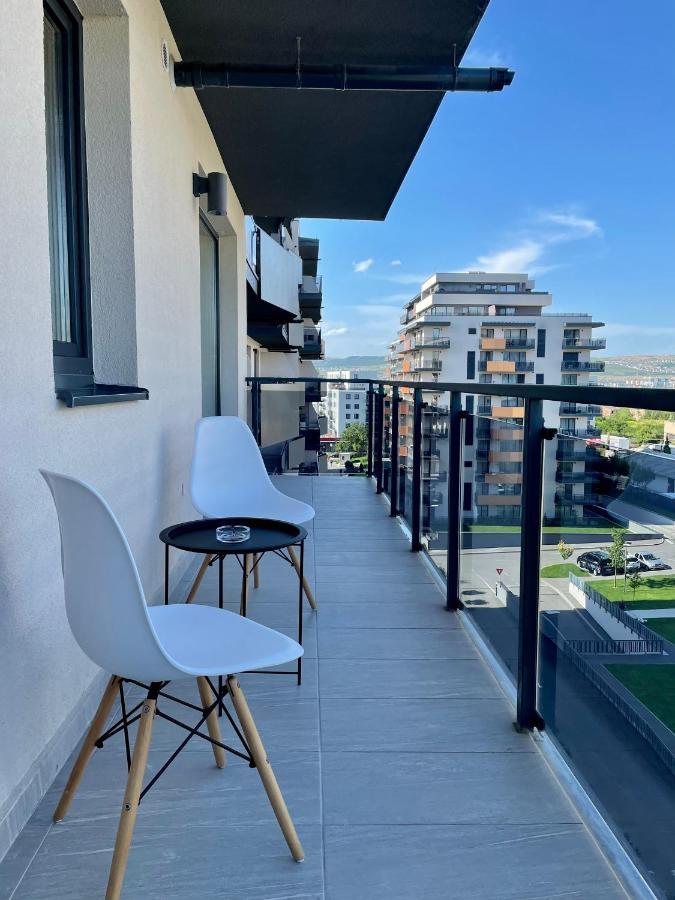 Apartmán Grand Park White Iulius Mall Kluž Exteriér fotografie