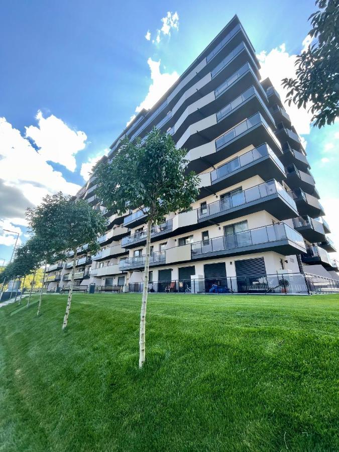 Apartmán Grand Park White Iulius Mall Kluž Exteriér fotografie