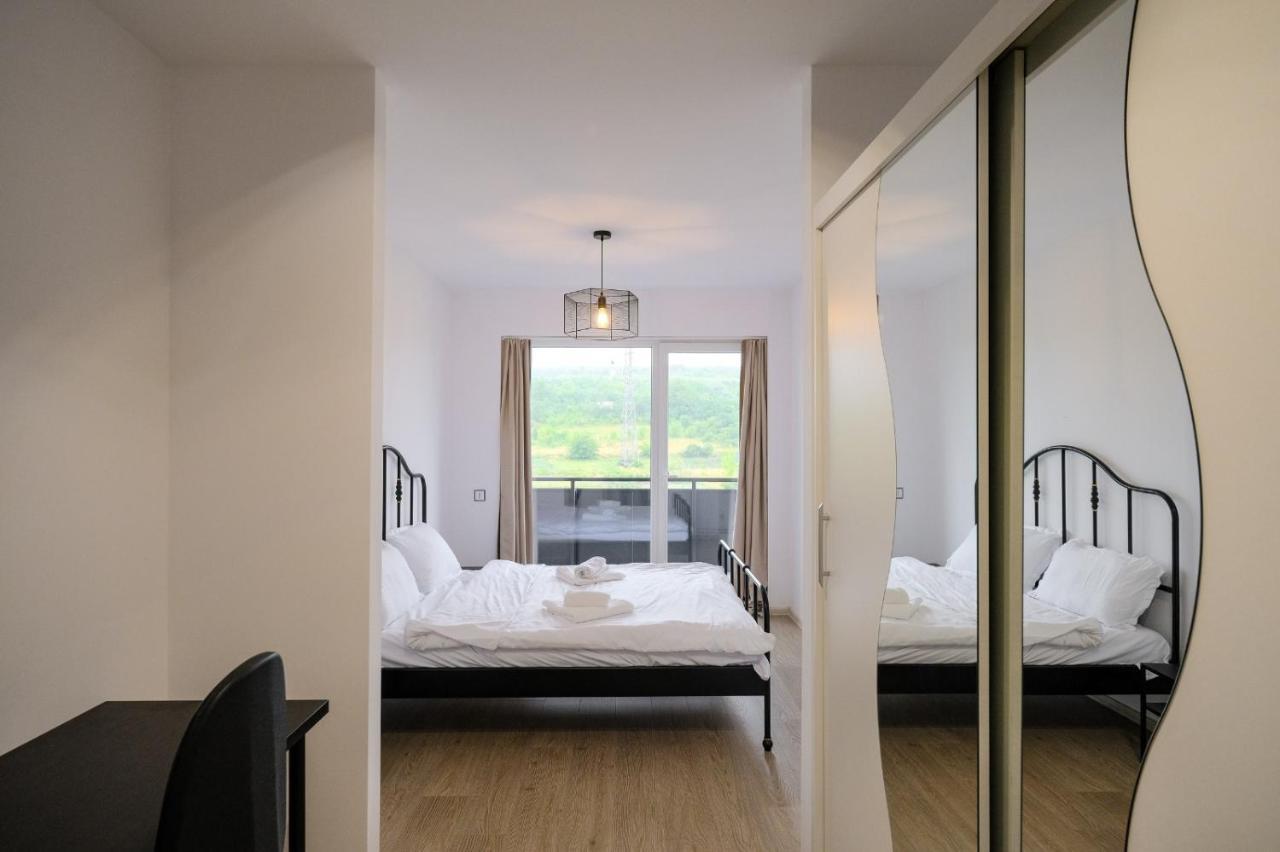 Apartmán Grand Park White Iulius Mall Kluž Exteriér fotografie